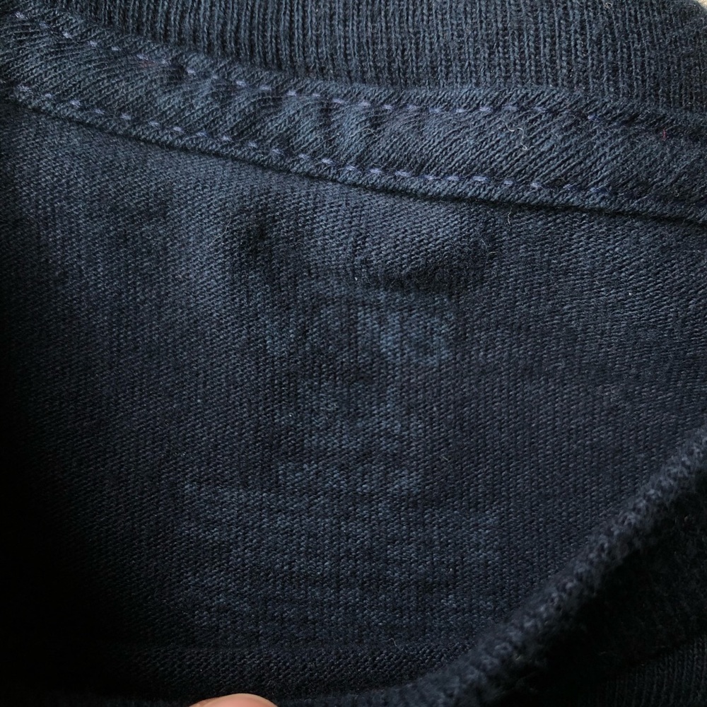 VANS NAVY BLUE SHORT SLEEVE TEE - Picture 2 of 3